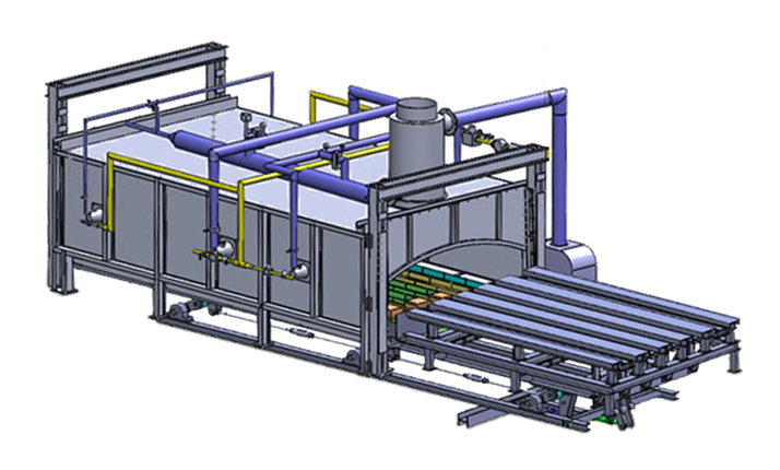hardening leaf spring furance machine