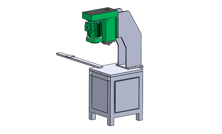 hydraulic drilling leaf spring machine