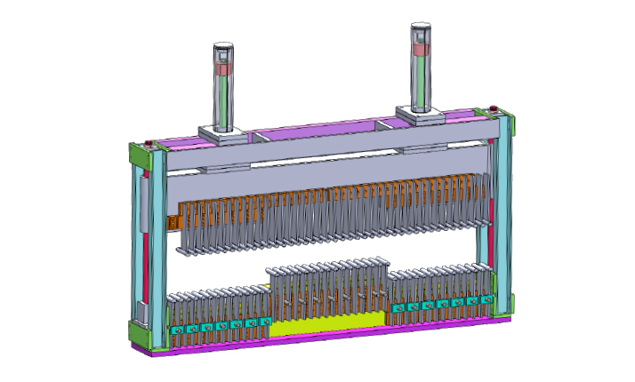 pre-bending leaf spring machine