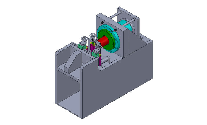 straightening of leaf spring machine